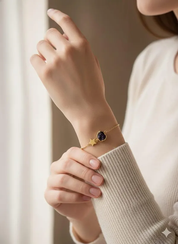Celestial_Smokey_Quartz_Charm_Bracelet