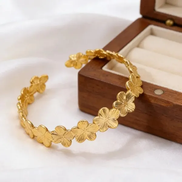 Golden_Blossom_Floral_Cuff_Bracelet