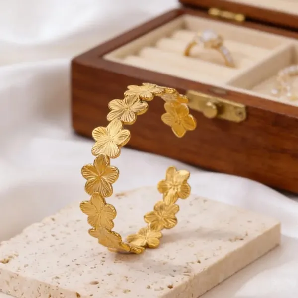 Golden_Blossom_Floral_Cuff_Bracelet