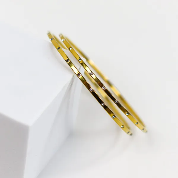 Celeste_Zircon_Gold_Bangle_Set