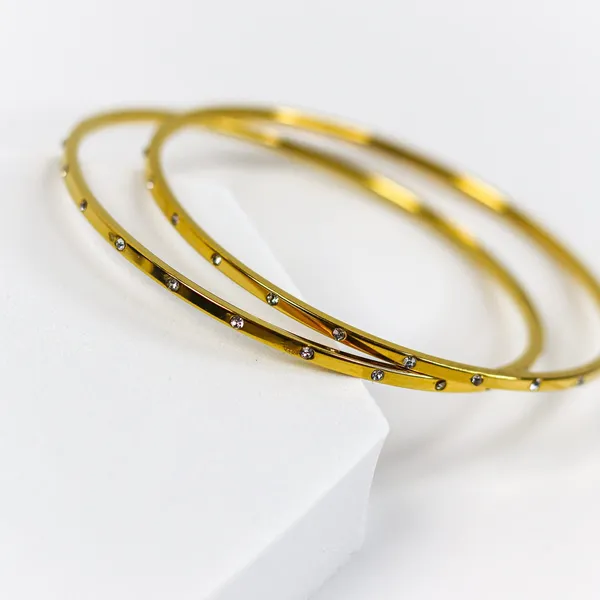 Celeste_Zircon_Gold_Bangle_Set