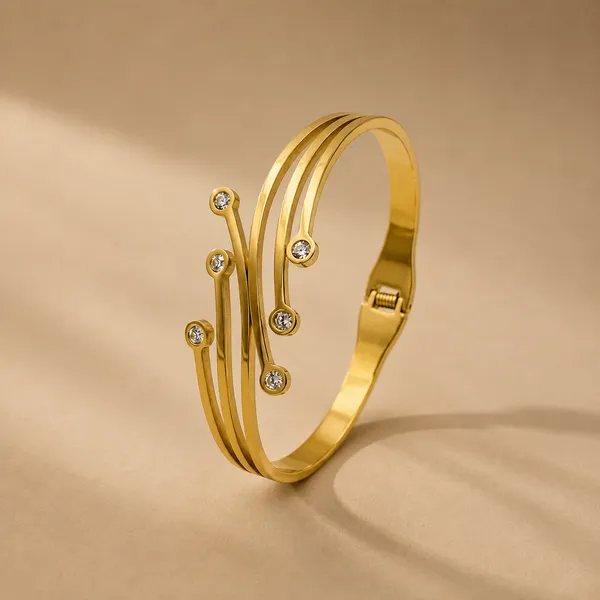 Cascade_Zircon_Cuff_Bracelet