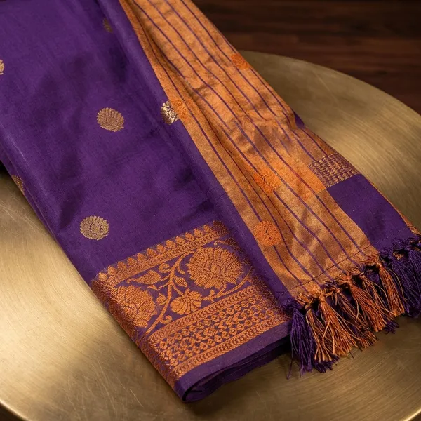 Purple_Cotton_Silk_Woven_Saree_With_Contrast_Border