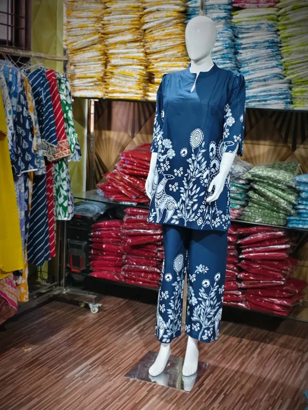 Navy_Blue_Cotton_Printed_Straight_Kurta_with_Pants_for_Women