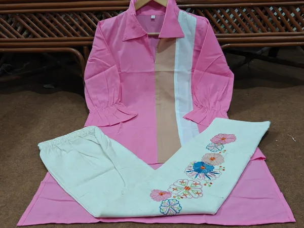 Pink_Color_Block_Kurta_Palazzo_Set_for_Women