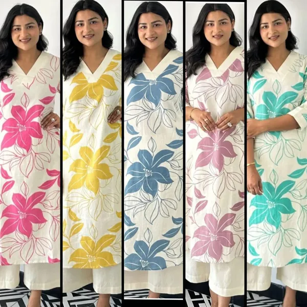 Pink_Cotton_Floral_Print_A-Line_Kurta_With_Palazzo_Set_for_Women