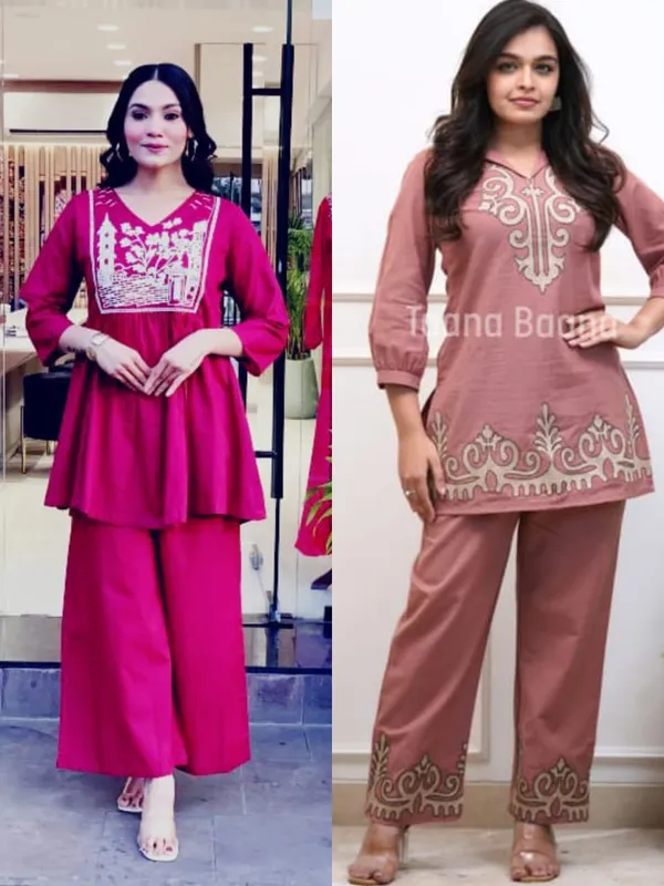 Magenta_Embroidered_Kurta_Palazzo_Set_for_Women