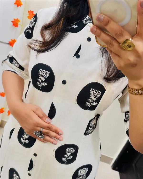 White_Cotton_Printed_Straight_Fit_Kurta_for_Women