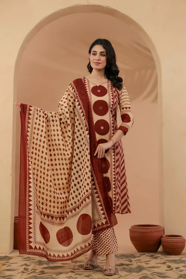 Maroon_Printed_Straight_Kurta_Set_for_Women