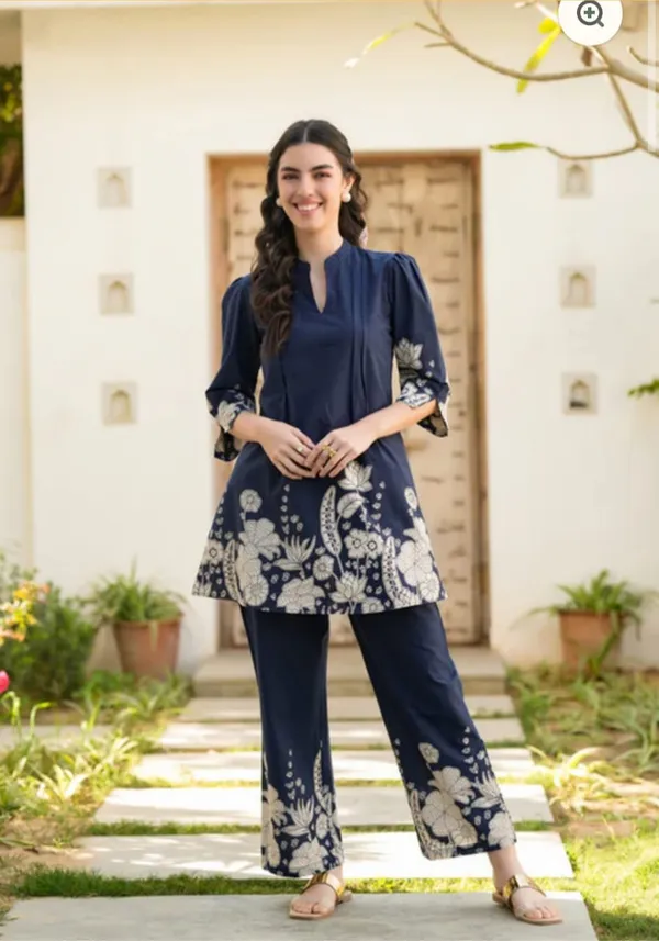 Navy_Blue_Cotton_Floral_Print_Co-ord_Set_for_Women