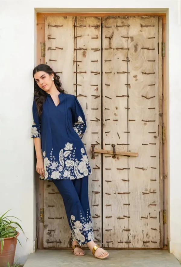 Navy_Blue_Cotton_Floral_Print_Co-ord_Set_for_Women