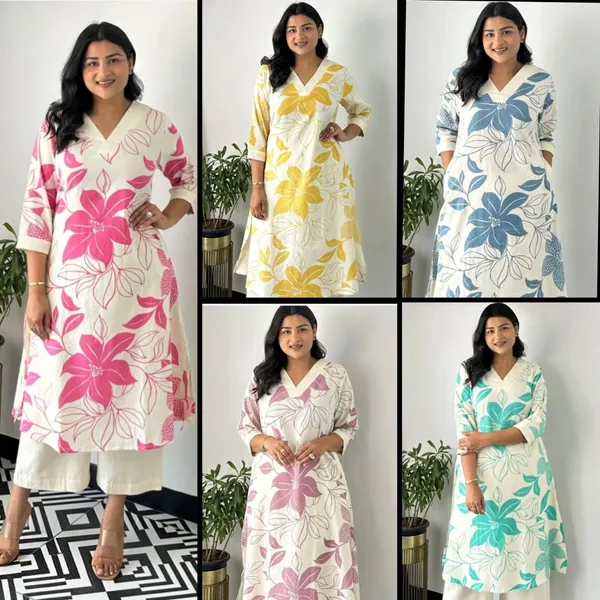 Pink_Cotton_Floral_Print_A-Line_Kurta_With_Palazzo_Set_for_Women