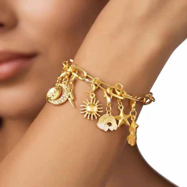 Gold_Chain_Charm_Bracelet_Necklace_Combo_for_Women