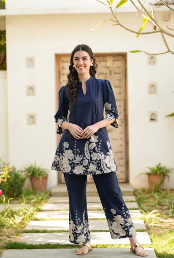 Navy_Blue_Cotton_Floral_Print_Co-ord_Set_for_Women