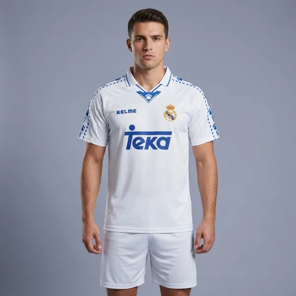 White_Polyester_Real_Madrid_Retro_Jersey_set_with_shorts