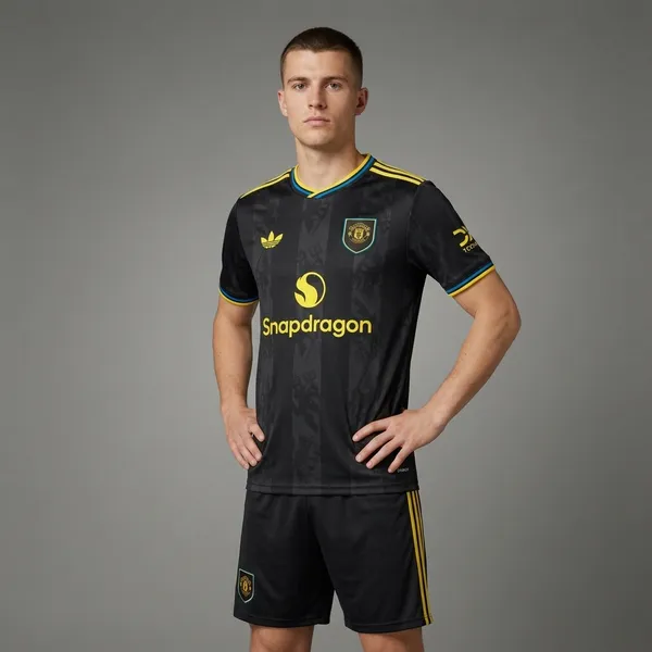 Black_Man_u__Retro_jersey_set_with_shorts
