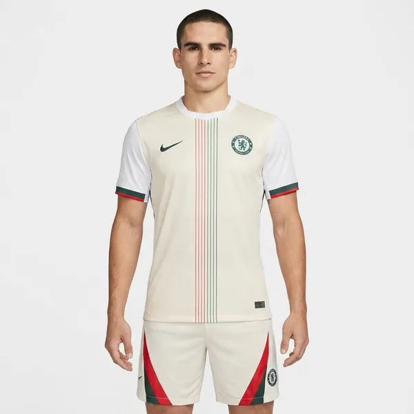 White_Nike_Chelsea_Retro_Jersey_set_with_shorts
