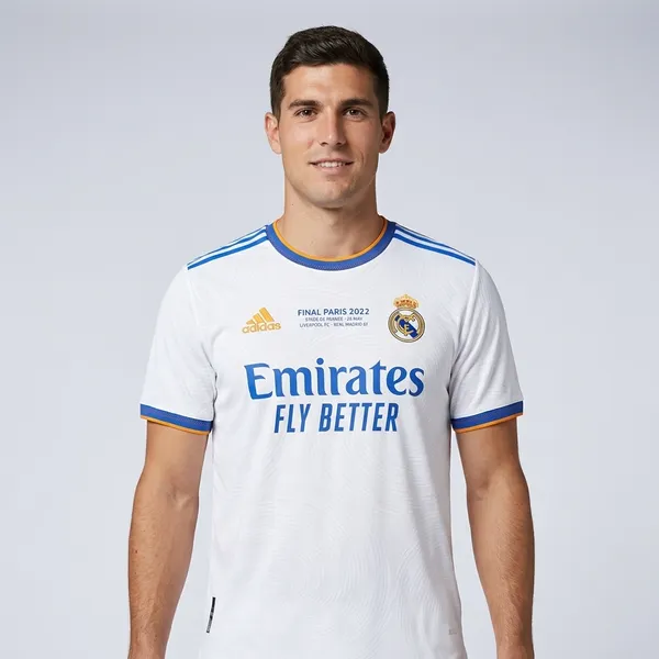 Real_Madrid_gold_white_Retro_jersey_set_with_shorts