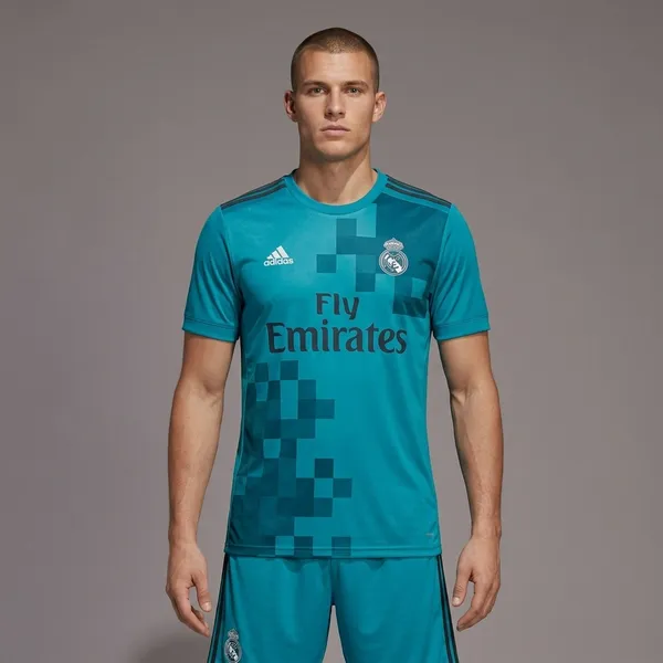 Turquoise_Real_madrid__Retro_jersey_set_with_shorts