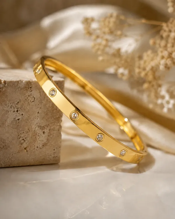 Gold_18K_Plated_Stainless_Steel_Zenith_Cuff_Bracelet_For_Women