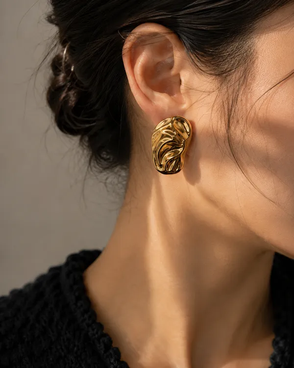 Gold_18K_Gold_Plated_Stainless_Steel_Drop_Earrings_For_Women