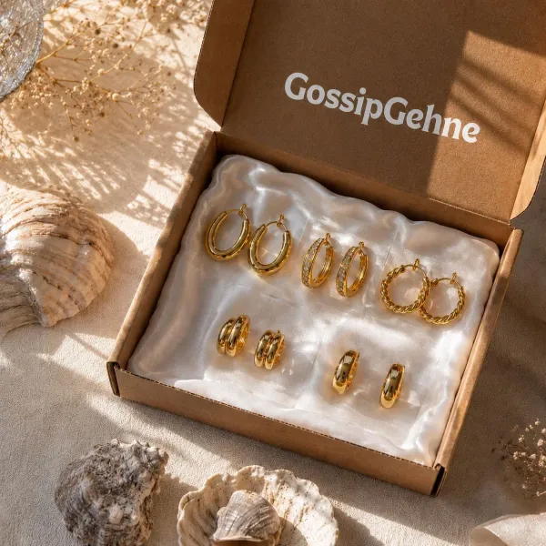 Gold_18K_Gold_Plated_Stainless_Steel_Hoop_Earrings_Set_Of_5_For_Women