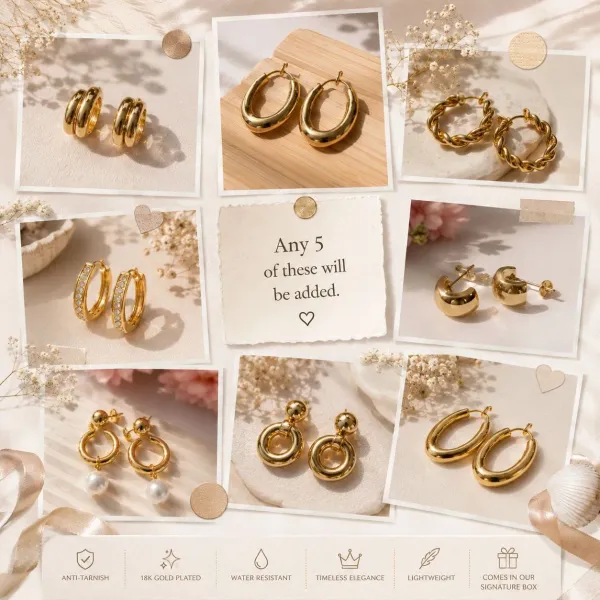 Gold_18K_Gold_Plated_Stainless_Steel_Hoop_Earrings_Set_Of_5_For_Women