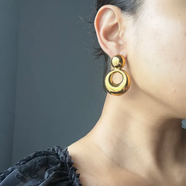 Gold_18K_Plated_Stainless_Steel_Bold_Muse_Drop_Earrings_For_Women