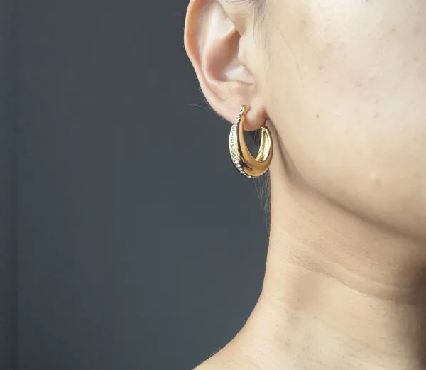 Gold_18K_Plated_Stainless_Steel_Legacy_Hoops_For_Women