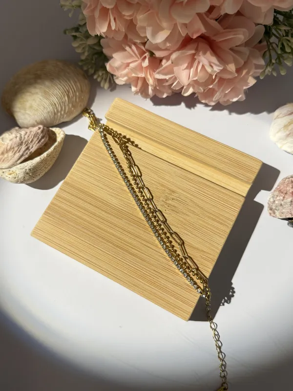 Gold_18K_Gold_Plated_Stainless_Steel_Tennis_Bracelet_For_Women