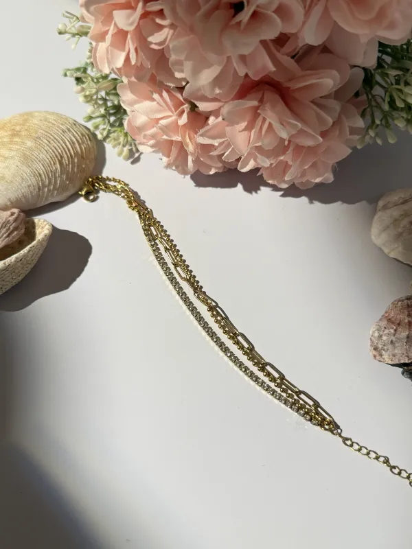 Gold_18K_Gold_Plated_Stainless_Steel_Tennis_Bracelet_For_Women