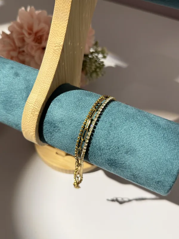 Gold_18K_Gold_Plated_Stainless_Steel_Tennis_Bracelet_For_Women