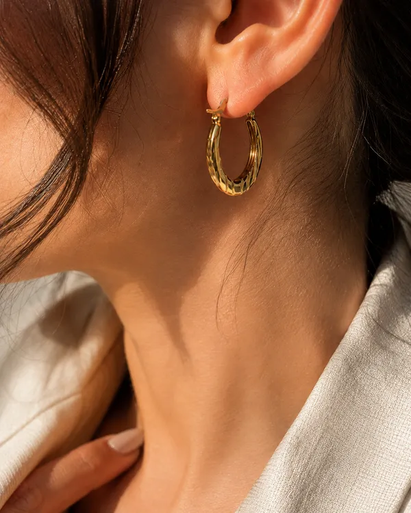 Gold_18K_Gold_Plated_Stainless_Steel_Hoop_Earrings_For_Women
