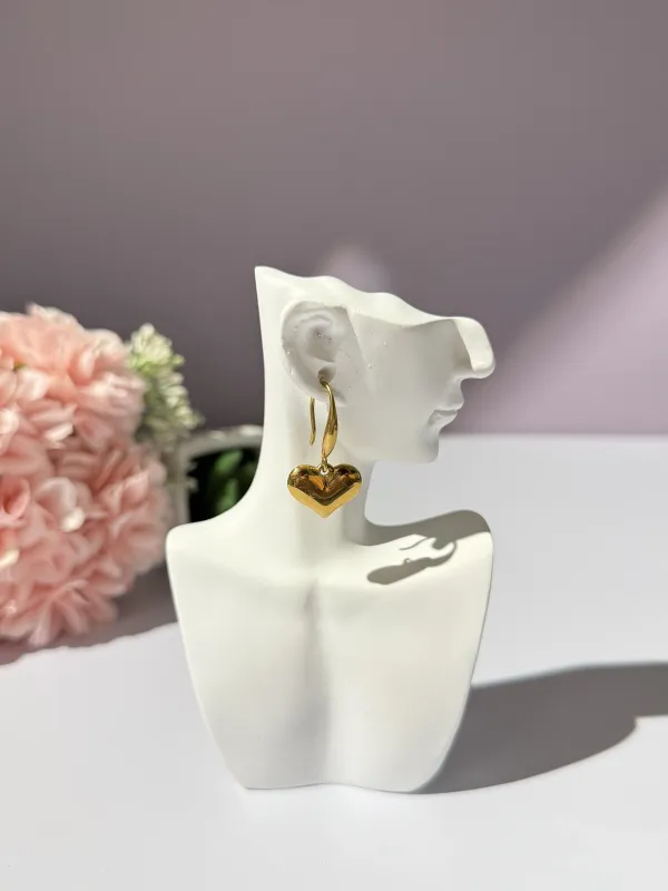 Gold_18K_Plated_Stainless_Steel_Valentina_Drop_Hoops_For_Women
