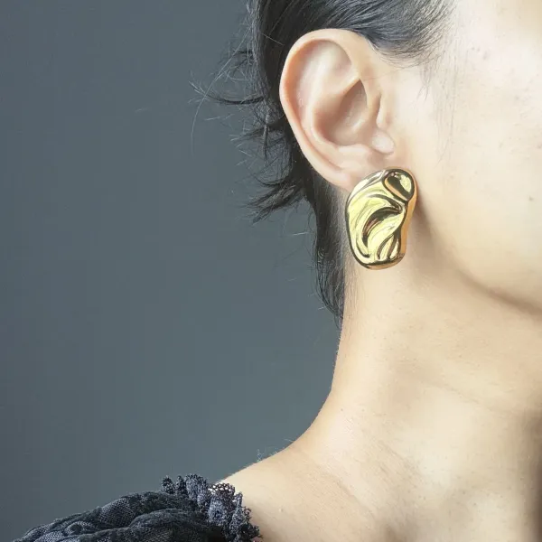 Gold_18K_Gold_Plated_Stainless_Steel_Drop_Earrings_For_Women