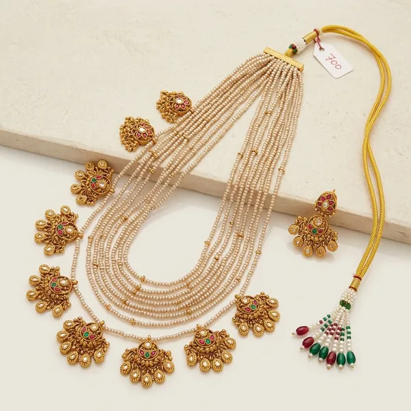 Gold_Lakshmi_Coin_Temple_Choker_Necklace_For_Women