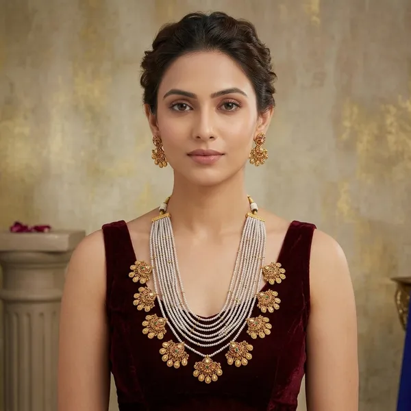 Gold_Lakshmi_Coin_Temple_Choker_Necklace_For_Women