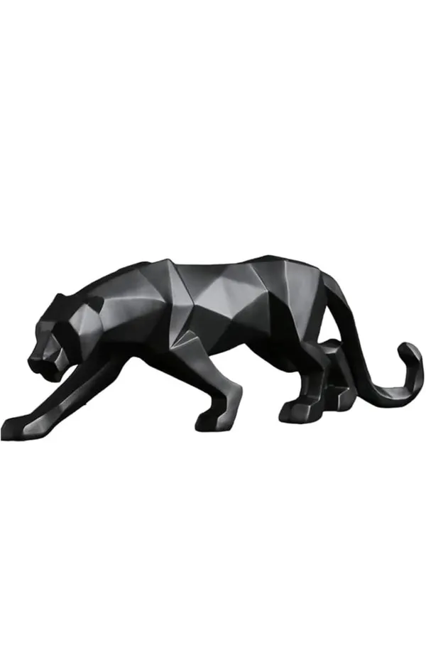 Black_Resin_Premium_Animal_Figurine_For_Home_Decor