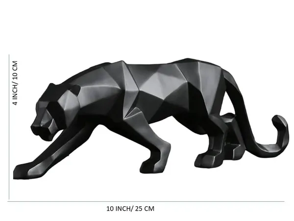 Black_Resin_Premium_Animal_Figurine_For_Home_Decor