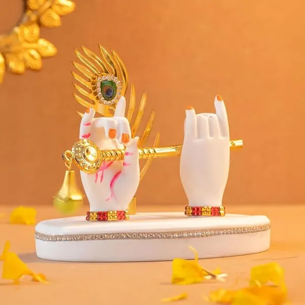White_Resin_Premium_Religious_Sculpture_For_Home_Decor