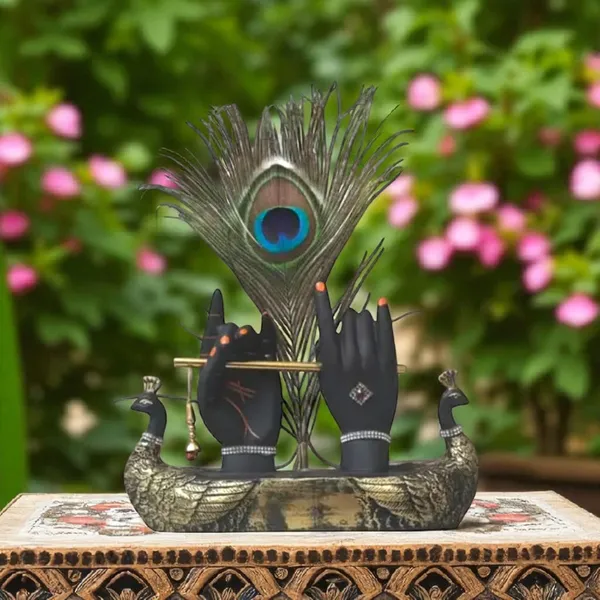 Black_And_Gold_Resin_Premium_Religious_Idol_For_Home_Decor