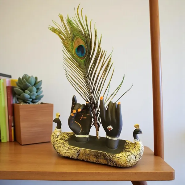 Black_And_Gold_Resin_Premium_Religious_Idol_For_Home_Decor