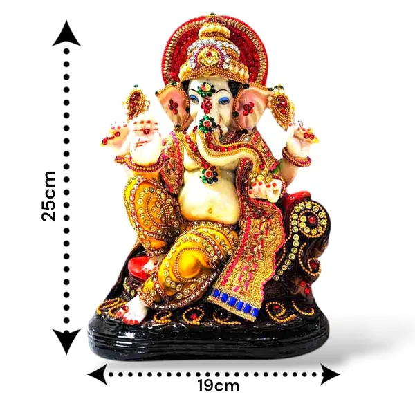Black_And_Gold_Resin_Premium_Religious_Idol_For_Home_Decor