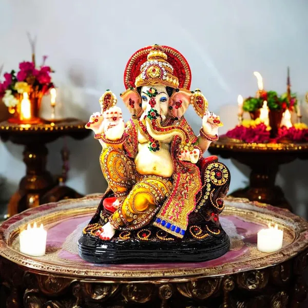 Black_And_Gold_Resin_Premium_Religious_Idol_For_Home_Decor