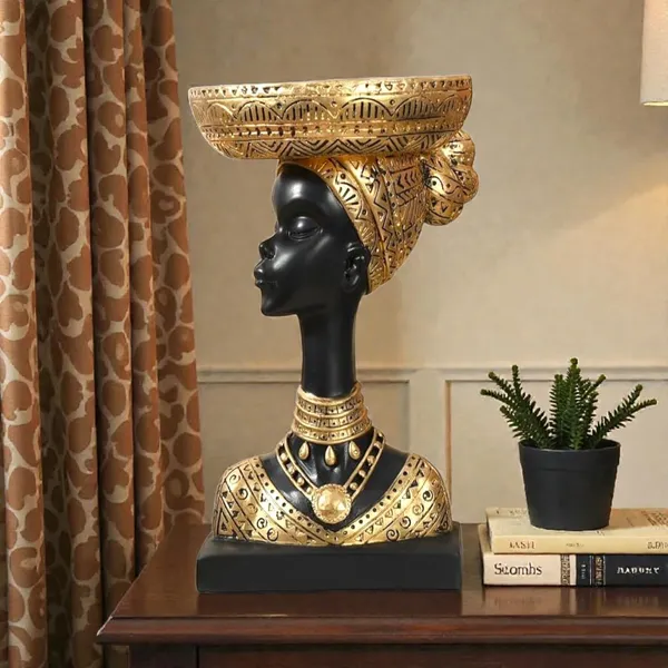 Black_And_Gold_Resin_Premium_Cultural_Figurine_For_Home_Decor