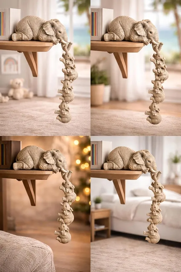 Light_Grey_Resin_Premium_Animal_Figurine_For_Home_Decor