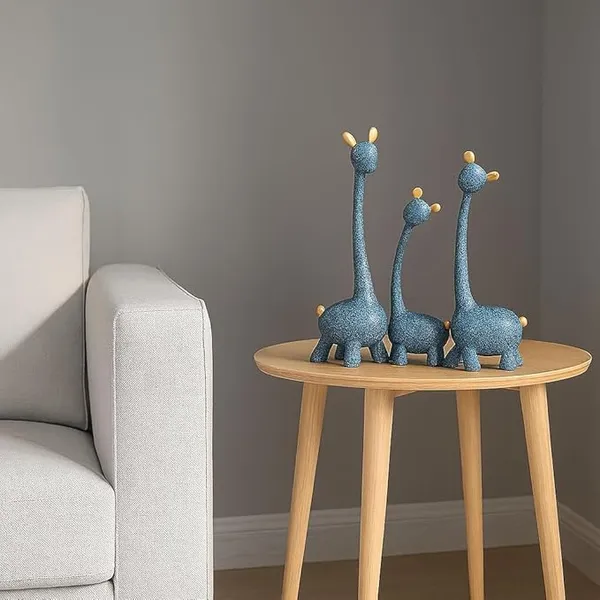 Blue_Resin_Premium_Animal_Figurine_For_Home_Decor_(Set_of_3)