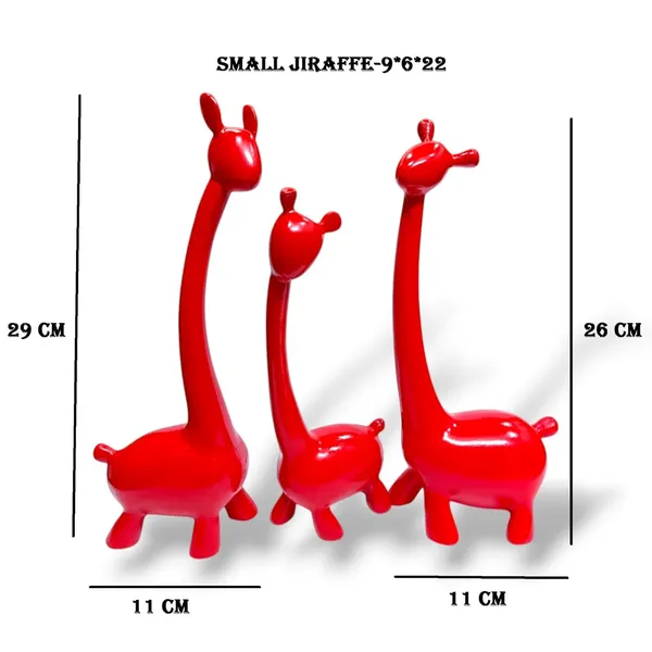 Red_Resin_Premium_Animal_Figurine_For_Home_Decor_(Set_of_3)