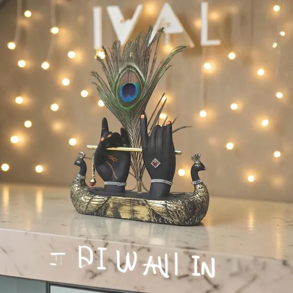 Black_And_Gold_Resin_Premium_Religious_Sculpture_For_Home_Decor