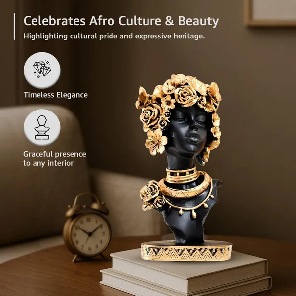Black_And_Gold_Resin_Premium_Bust_Sculpture_For_Home_Decor
